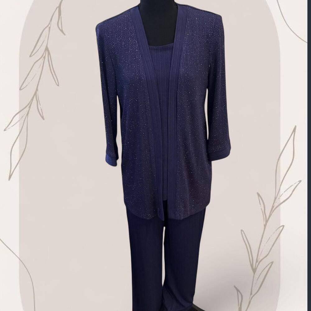 Rm richards navy blue set